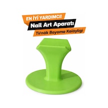 Manikür Parmak Destek Aparatı Oje Sürme Standı Nail Art Yardımcı Aparat
