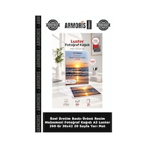 Özel Üretim Baskı Ürünü Resim Malzemesi Fotoğraf Kağıdı A3 Luster 260 Gr 30x42 20 Sayfa Yarı Mat