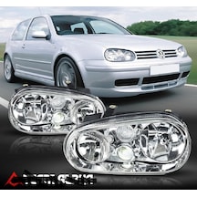 Volksvagen Golf 4 1998-2004 Krom Zemin Ön Far