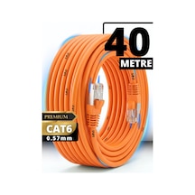 Mn6 M107xt Cat6 Ethernet Kablosu 40 Metre 0.57mm Utp Ultra Dayanıklı Çift Kat Korumalı Dış Mekan Ağır Şartlara Uygun Lan Kablosu 40 M