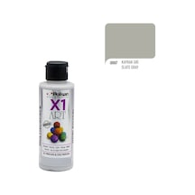 Polisan X1Art Multisurface Hobi Boyası 120Ml - 0097 Kayrak Gri