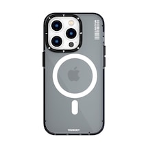 Youngkit iPhone 14 Pro Uyumlu Kılıf Magsafe Kablosuz Şarj Özellikli Youngkit Crystal Color Kapak