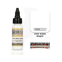 1 Oz Xlinetattoo Snow White Opaque Dövme Boyası - 30Ml Beyaz Dövm
