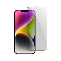 Ally İphone 14 Privacy Hayalet Full Koruma Tempered Cam Ekran Koruyucu- 5775 Renk: Siyah