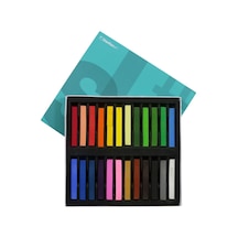 Shinhan Art Soft Pastel Boya Seti Toz Pastel 24 Renk Tam Boy