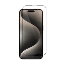 Apple iPhone 15 Pro Uyumlu Kolay Uygulama Aparatlı 5d Magic Box Cam Ekran Koruyucu