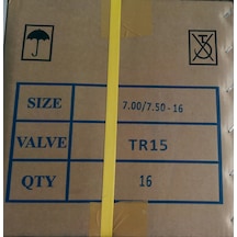Bsr 7.00-7.50-16 Tr15 Malezya Malı