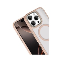 Joko Apple Uyumlu iPhone 16 Pro Max Uyumlu Terea Magsafe Kapak - Gold