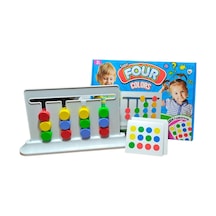 Super Four Colors Rubik Abaküs Montessori Eğitici Zeka Oyunu