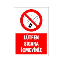 Lütfen Sigara İçmeyiniz, İsg Uyarı Levhası