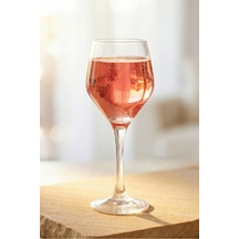 Lav Ella Cam Goblet 6'lı 330 ml Ayaklı (Şarap Kadehi , Kokteyl Bardağı)