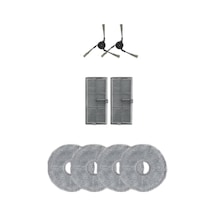 X40 Master-x40 Ultra-l40 Ultra Dreame İle Uyumlu 2 Yan Fırça 2 Filtre 4 Mop Genel