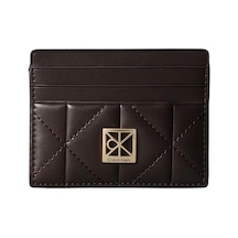 Calvin Klein Quılted Cardcase, Bal Kahverengi Kadın Kartlık