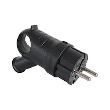 Byes 1x16a 220v Monofaze Kauçuk Kulplu Eğik Fiş Ip44 5 Adet