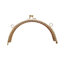 Angel Çanta Aksesuar Oval Cüzdan Klipsi 16 Cm Light Gold Renk