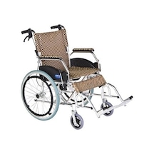 Medikaltec Refakaatci Frenli Comfort Alüminyum Tekerlekli Sandalye