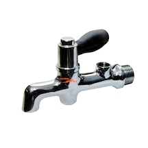 Kahveci Semaver Musluğu 1/2 Derece Girişli Semaver Çay Musluk Kaz Gümüş