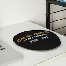 Gamer Sevgiliye Hediye Game Over Tasarımlı Mouse Altlığı Mouse Pad Mousepad
