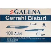 Galena Bistüri Ucu - No 15 - 100 Adet - 1 Paket
