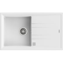 Teka Stone 50 B-Tg Tek Hazneli Tek Damlalıklı Tegranite Eviye - Beyaz - 115330026
