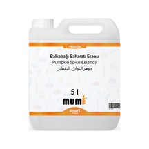 Premium Pumpkin Spice Mum Esansı 5 Litre Şeffaf