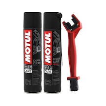 Motul Zincir Bakım Seti C1 & C2 + Zincir Temizleme Fırçası