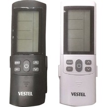 WEKO KK VESTEL YENİ MODEL KAPAKLI BEYAZ KLİMA KUMANDASI