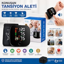 Nursemed Bk-606 Tansiyon Aleti 7x8.3cm Dijital Konuşan Usb Sarjlı Bilek Ölçüm