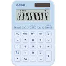 Casio Ms-20yc-lb-w-dp Hesap Makinesi Desktop Gri - Siyah