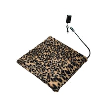 Peluş Isıtıcılı Kedi Köpek Minderi Kedi Isıtıcı Minder Isıtmalı Kedi Minderi 12volt 45x45cmx4cm