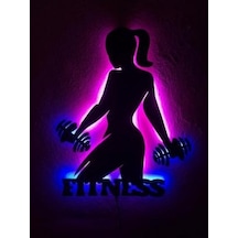 Fitness Led Işıklı Tablo