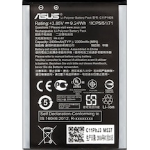 Asus Zenfone 2 Laser 5.0 Ze500Kl/G Z00Ed Pil Batarya C11P1428