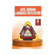 Northcity Güneş Enerjili Taşınabilir Acil Güvenlik Reflektörü - 500 Lumen, 6 Işık Modu