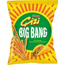 Çizi Big Bang Taco Aromalı Mısır Parçacıklı Çubuk Kraker - 50 Gram - 15 Adet