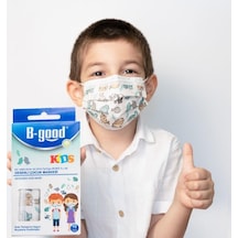 B-Good Kids Desenli Çocuk Maskesi 10 Adet