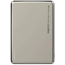 Recci RPB-W20 15 W 4900 mAh PD Hızlı Şarj Özellikli Powerbank Gold