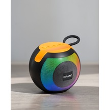 P62 Bluetooth Hoparlör, Taşınabilir, Rgb Işıklı, 360 Surround Ses