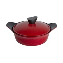 PRİMANOVA ANTHONY ALÜMİNYUM SIĞ TENCERE 24CM KIRMIZI