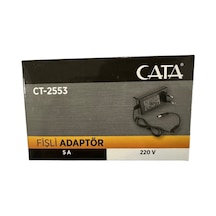 Cata Ct-2553 5 Amper 220v Fişli Adaptör