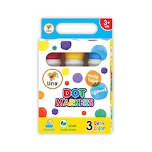 Lino Dot Markers 3' Lü Yıkanabilir Boya