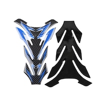 Xindoker Tq003 Gerçek Karbon Fiber Motosiklet Tankı Korumalı Sticker - 5d Desenli, Kırık Önleyici, Dayanıklı Ve Kolay Uygulama