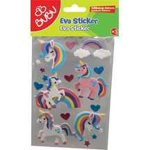 Bu-bu Unıcorn Sticker Set Bubu-sts049 Çok Renkli