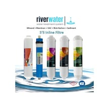 River Water Kapalı Kasa Su Arıtma Cihazlarına Uyumlu 5li Filtre