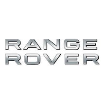 Range Rover Ön Kaput Yazısı Krom