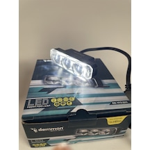 Ahmet Otomotiv Dmmn Özellikli 12v-24v Çalışma Lambası Beyaz Renk /off-road Mercekli 3 Ledli 10w 80 19 Mm