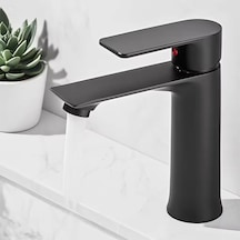 Fawer Faucet & Shower Siyah Lavabo Bataryası - 600 -by Siyah