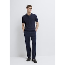 Mavi - Lacivert Keten Pantolon 0010595-86623