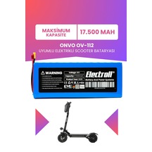 Onvo Ov-112 Maksimum Kapasite Batarya 48v 17.5ah Pil