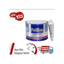 Polikor Polyester (Çelik) Macun 400Gr.
