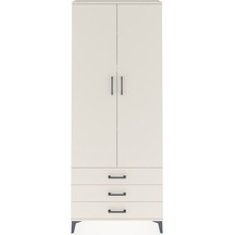 Arges Dolap 4 Raflı 3 Çekmeceli 2 Kapaklı 88x30x221 Aytaşı-ay... Aytaşı